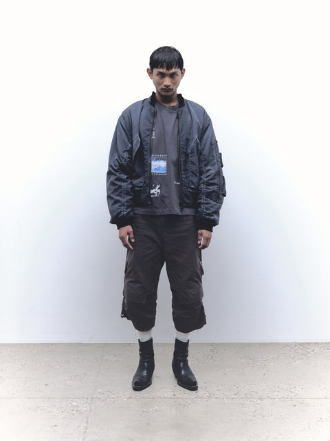 FUR HOOD BOMBER
