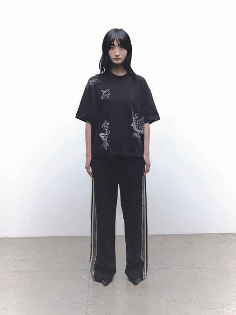 LIFE IS MAGICK TEE- BLACK