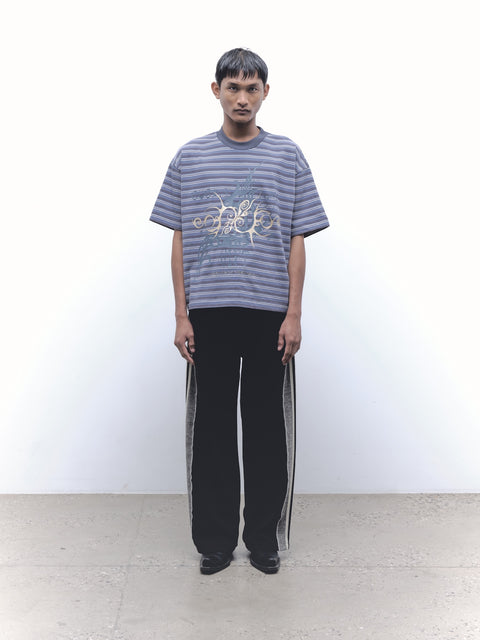 TRIBAL GIFT STRIPE TEE