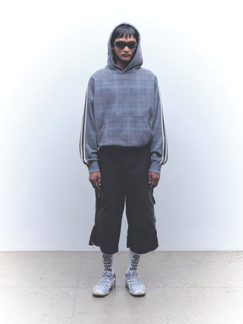 HAZE PLAID HOODIE