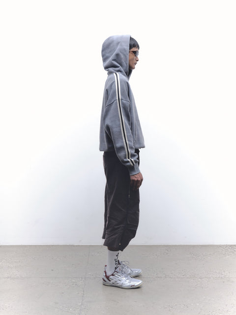 HAZE PLAID HOODIE