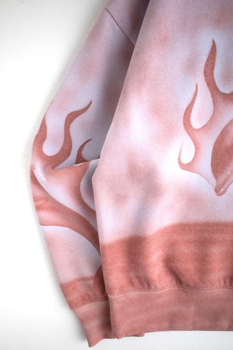 FLAMING DOLPHIN AIRBRUSH HOODIE
