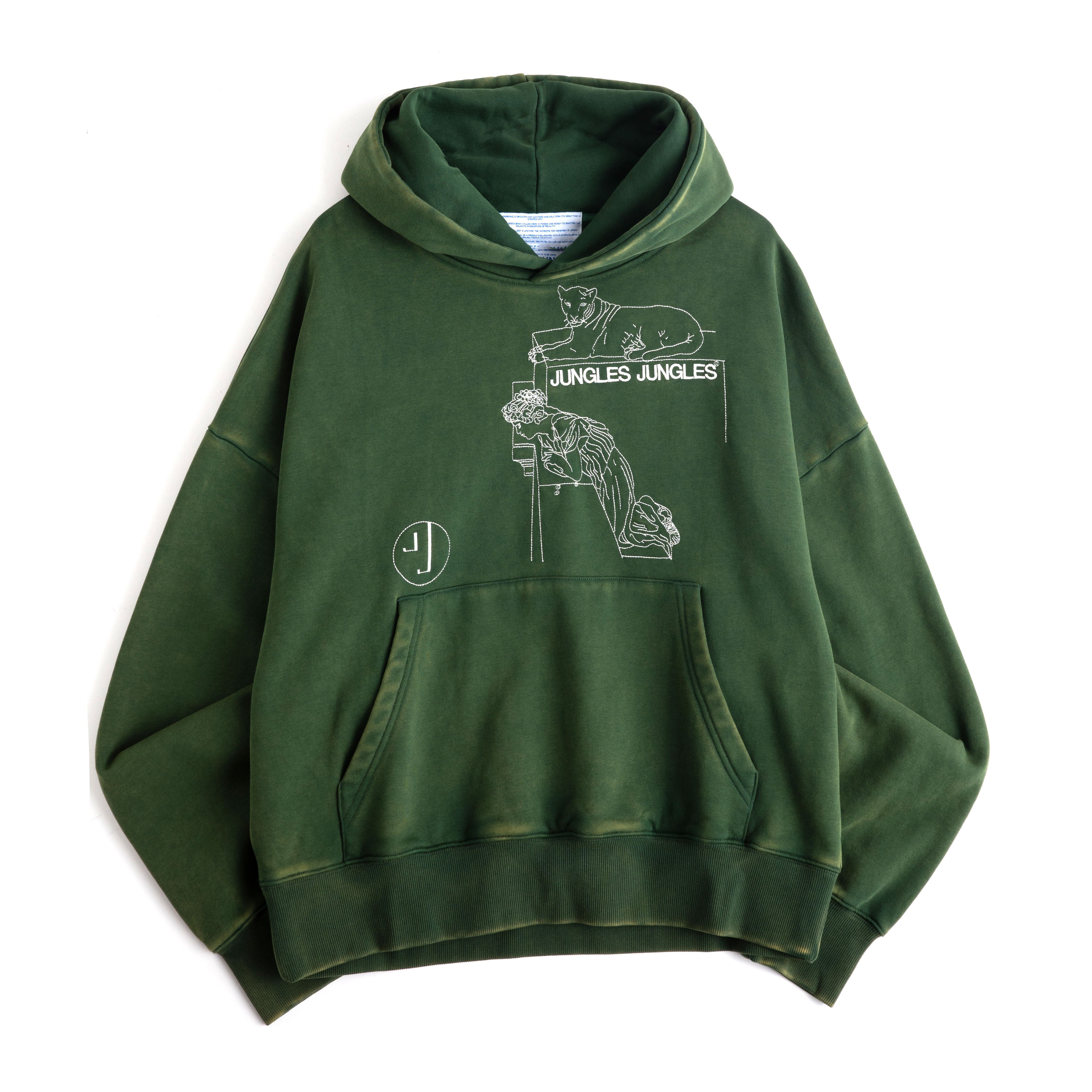 LOOKING DOWNWARD HOODIE – JUNGLES
