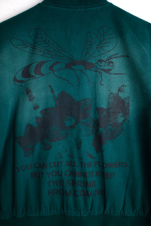 YOU CAN CUT ALL THE FLOWERS BOMBER JACKET