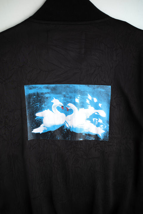 SWANS SATIN JACKET
