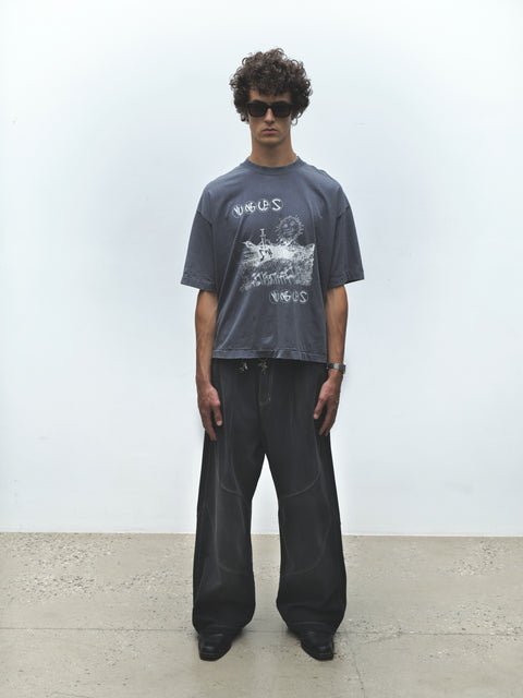 SUN BLEACHED SLANT PANT