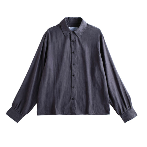 CRINKLE BUTTON UP SHIRT