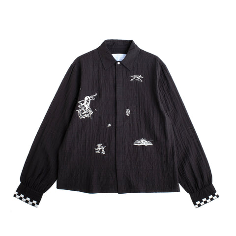 LIVE YOUR LIFE WITH EASE BUTTON UP