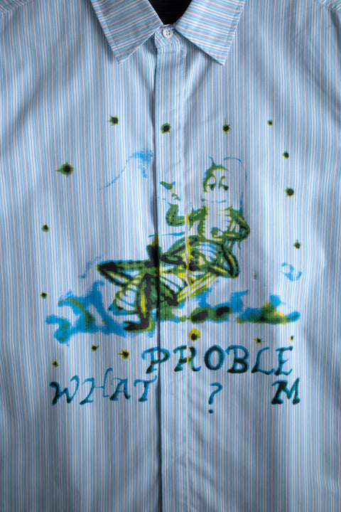 WHAT PROBLEM? BUTTON UP