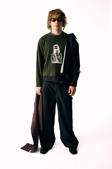 SOLUTIONS LONG SLEEVE KNIT