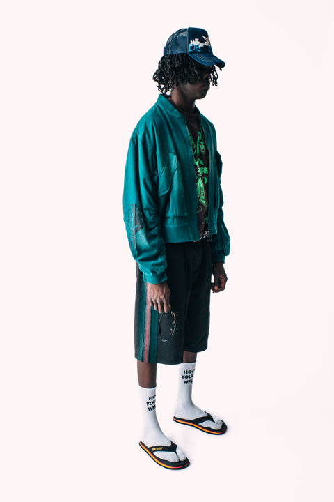 YOU CAN CUT ALL THE FLOWERS BOMBER JACKET