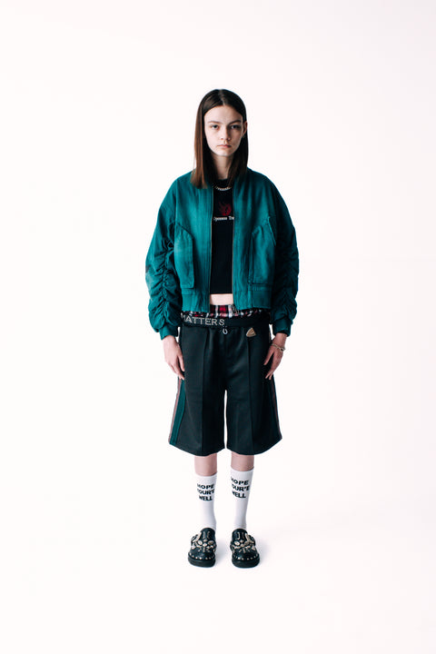 YOU CAN CUT ALL THE FLOWERS BOMBER JACKET