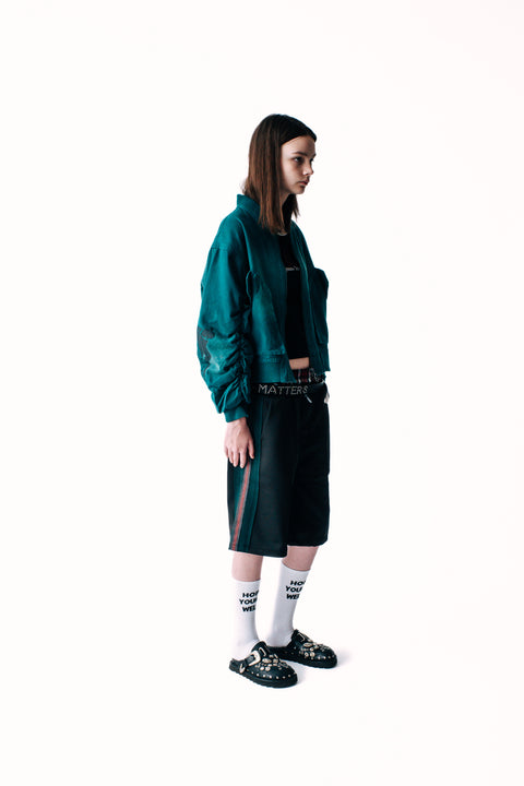 YOU CAN CUT ALL THE FLOWERS BOMBER JACKET