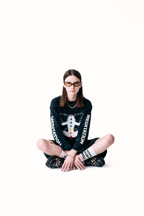 MEDITATION LONG SLEEVE TEE