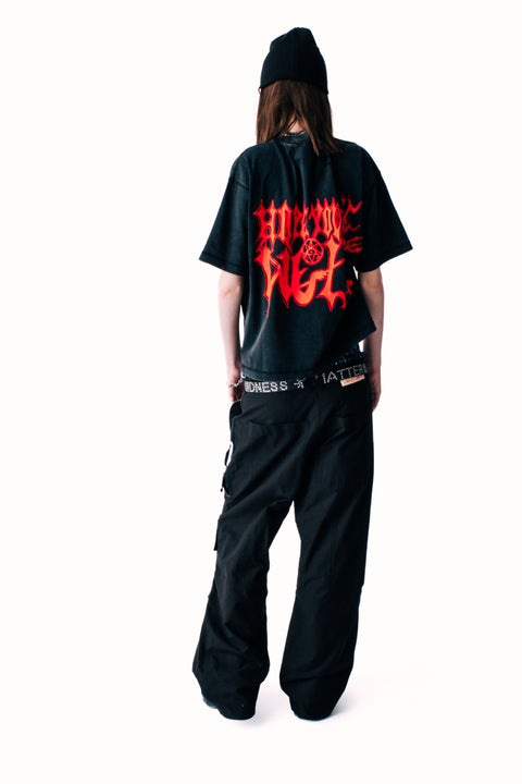 DEVIL DISTRESSED TEE