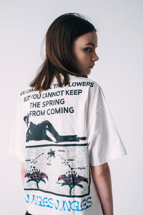 POLLINATE TEE WHITE