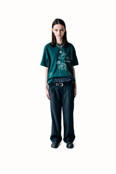 LOOKING DOWNWARD TEE