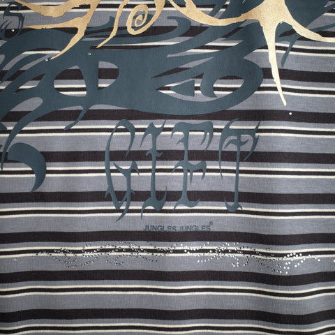 TRIBAL GIFT STRIPE TEE