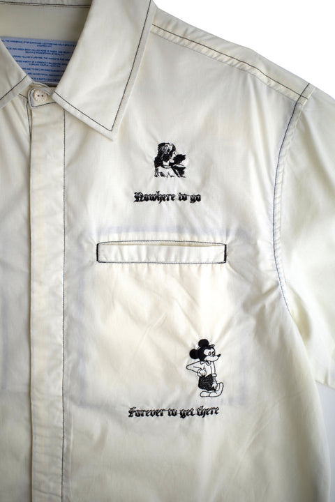 NOWHERE BUTTON UP