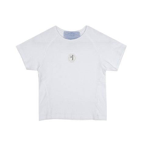 Patch Logo Fitted Raglan Tee