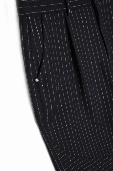 Pinstripe Wool Pant