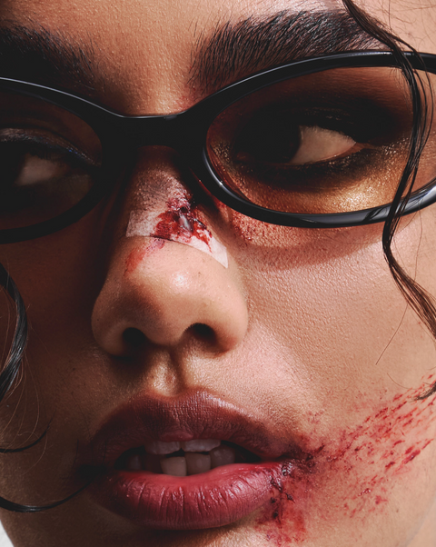 FACE SLAP - BLACK/YELLOW