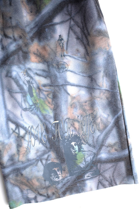LOVE FOR LIFE CAMO SHORT