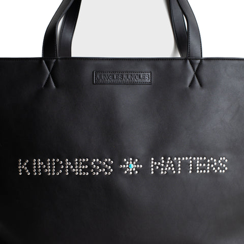 KINDNESS MATTERS LEATHER BAG
