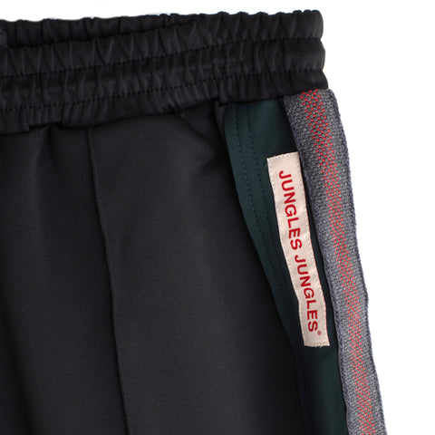 WEAVE TRIM PINTUCK PANTS