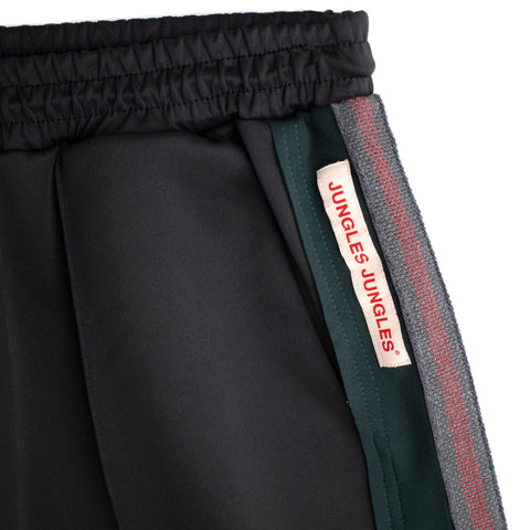 WEAVE TRIM PINTUCK SHORTS