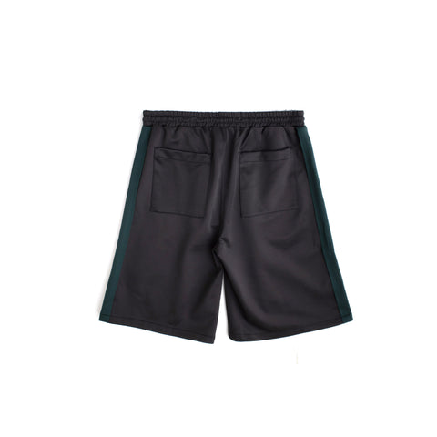 WEAVE TRIM PINTUCK SHORTS