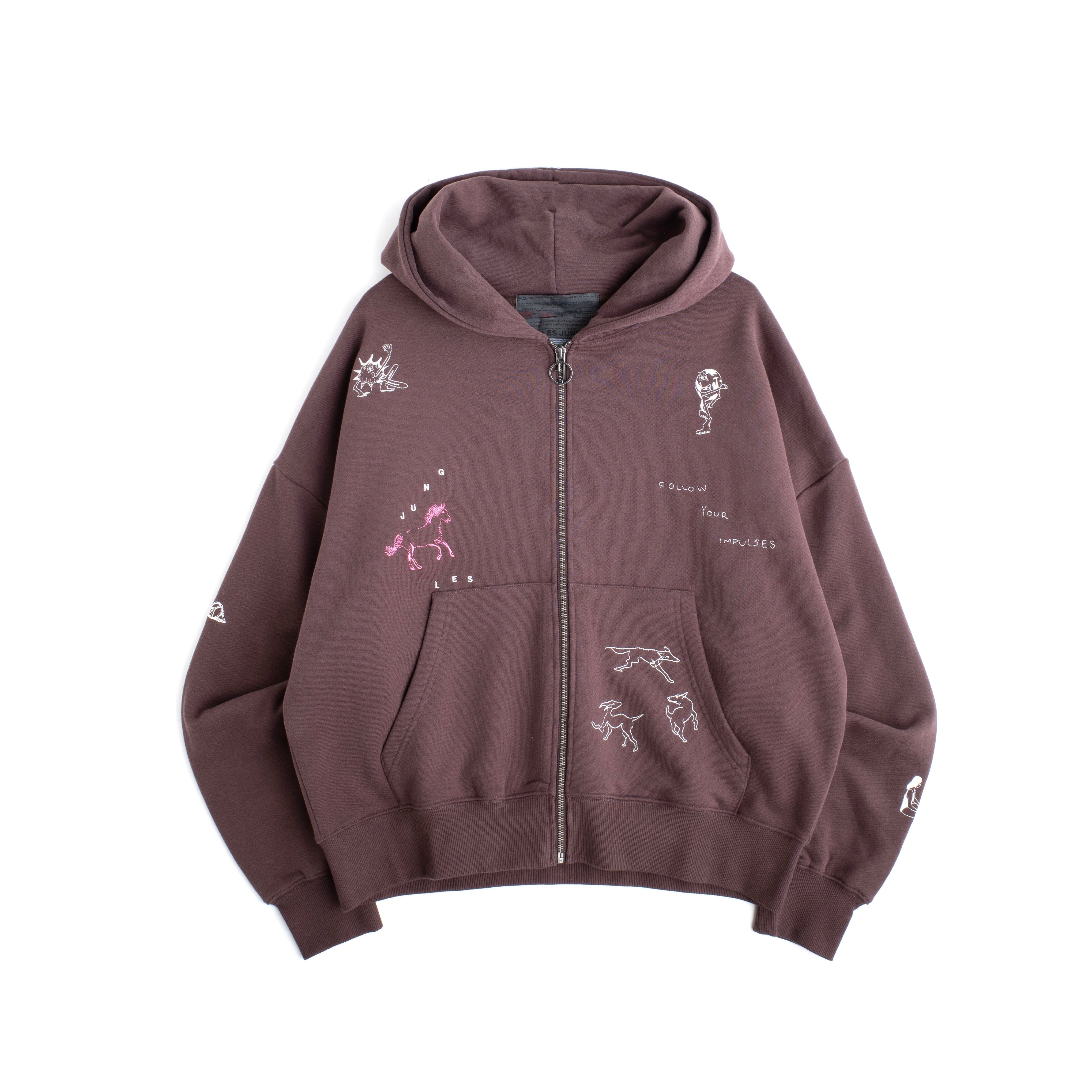 IMPULSES ZIP HOODIE – JUNGLES