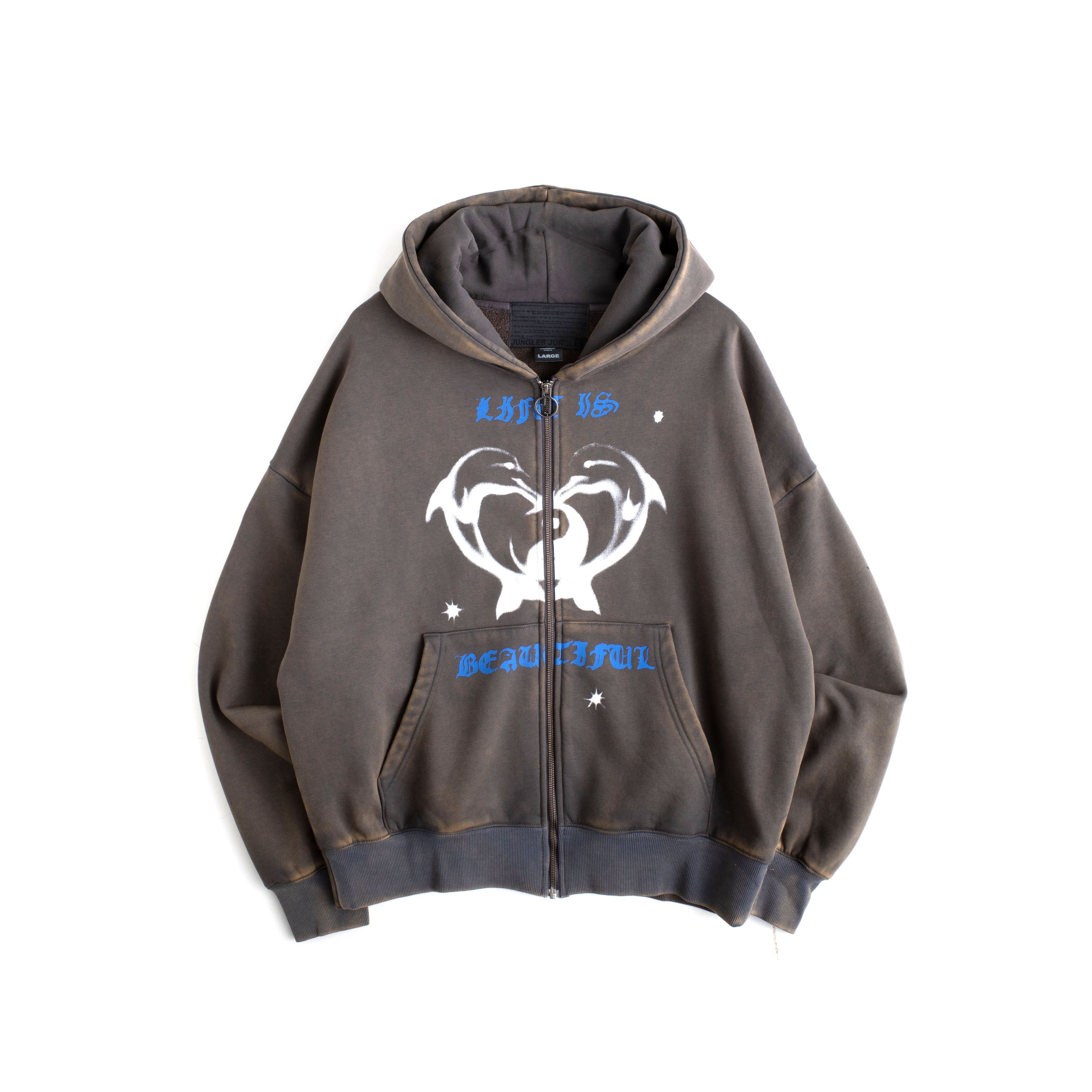 jentlouis Brightful Zip Hoodie M , 【公式通販】