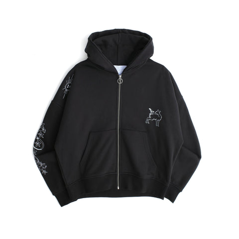 LIFE IS MAGIC ZIP HOODIE
