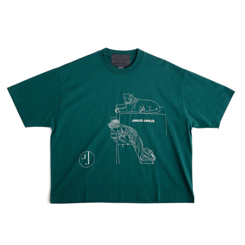 LOOKING DOWNWARD TEE