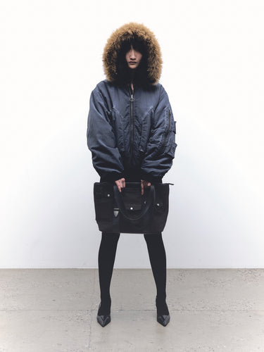 Fur Hood Bomber