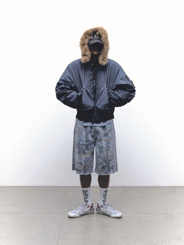 Fur Hood Bomber