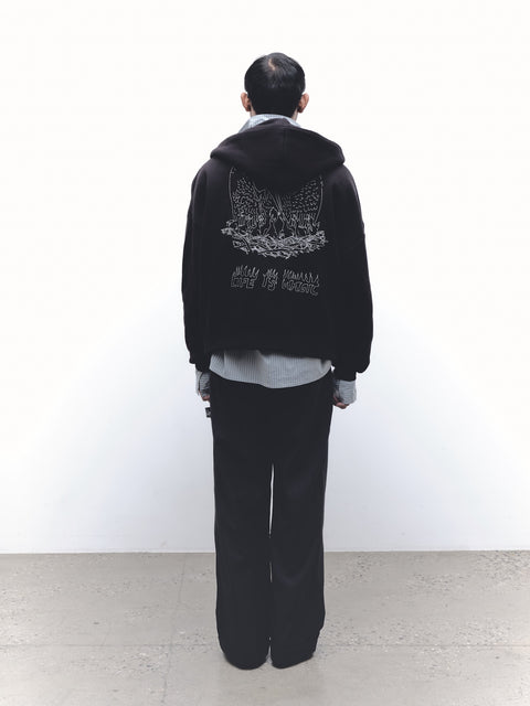 LIFE IS MAGIC ZIP HOODIE
