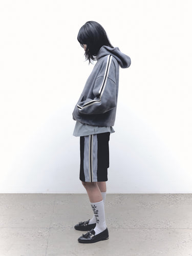 Haze Plaid Hoodie
