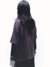 Flames & Stuff Tee - Vintage Purple