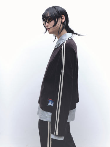 Panel Trim Knit