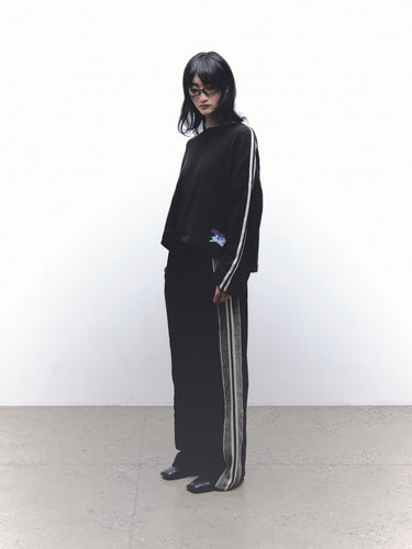 Panel Trim Knit