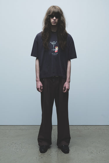 Double Happines SS Tee Black
