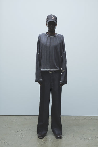 Drainpipe Bootcut Suit Pant