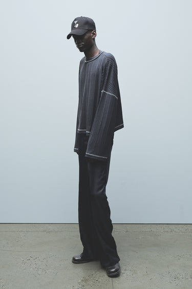 Channel Rib LS Tee