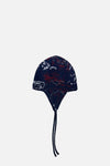 Static Tie Up Beanie