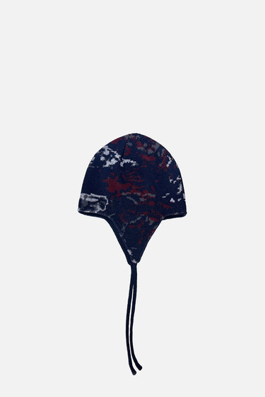 Static Tie Up Beanie