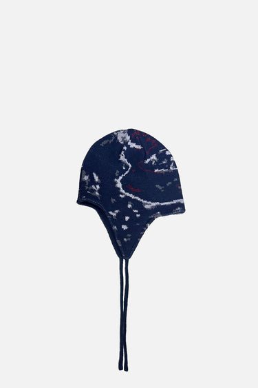 Static Tie Up Beanie