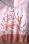 Flaming Dolphin Airbrush Hoodie