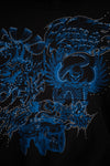 Flames & Stuff Black/Blue